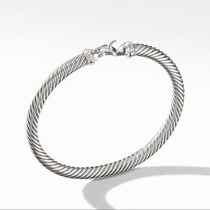 David Yurman Buckle Bracelet with Diamonds